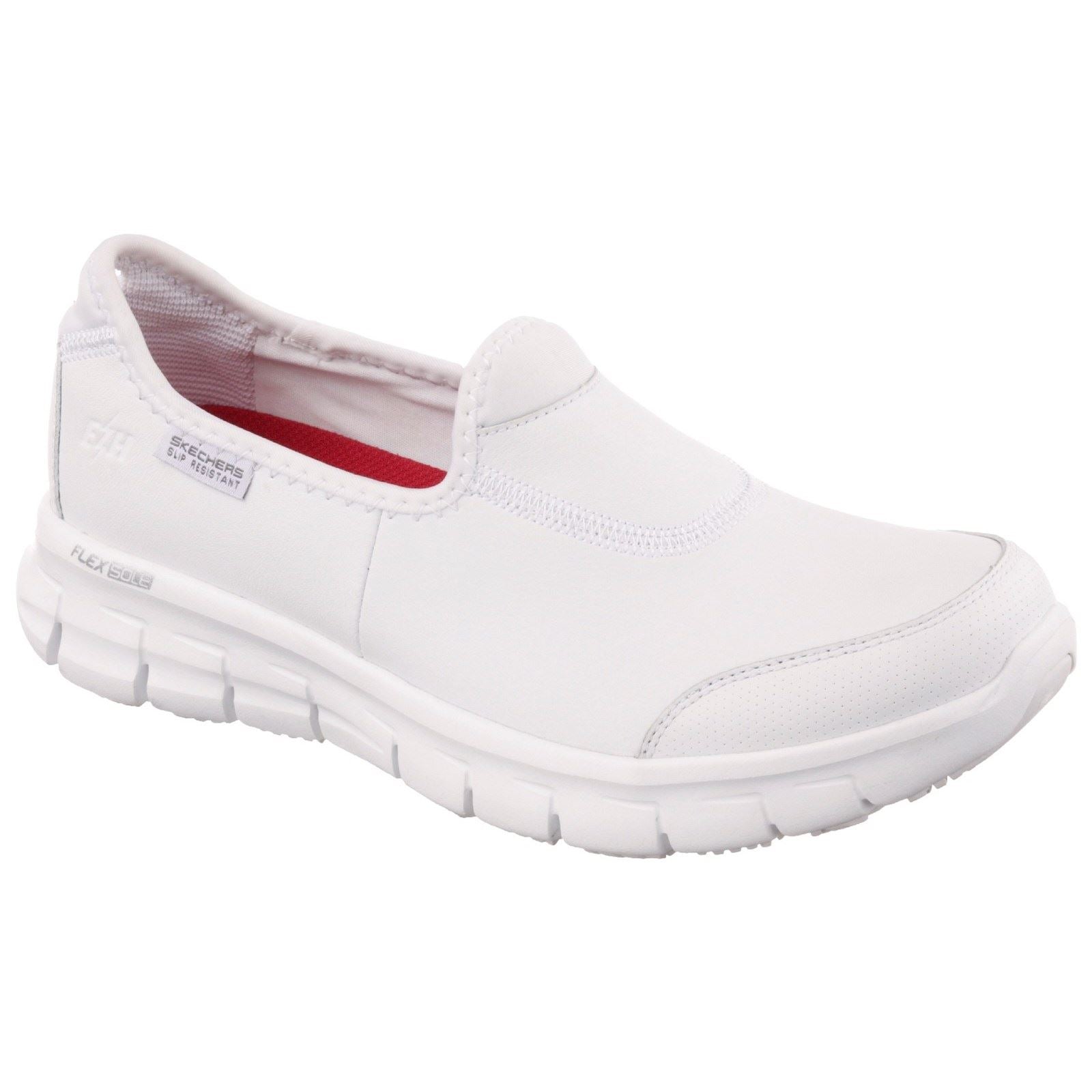 Skechers Sure Track Slip Resistant Occupational Shoes Foot Box