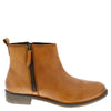 Frank James Newbury Ladies Womans Leather Zip Up Chelsea Boots