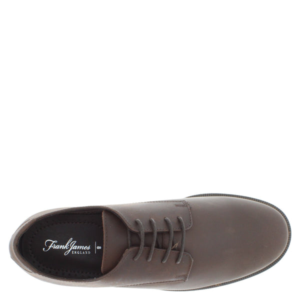 Frank James Brent Leather Oxford Lace Up Shoes