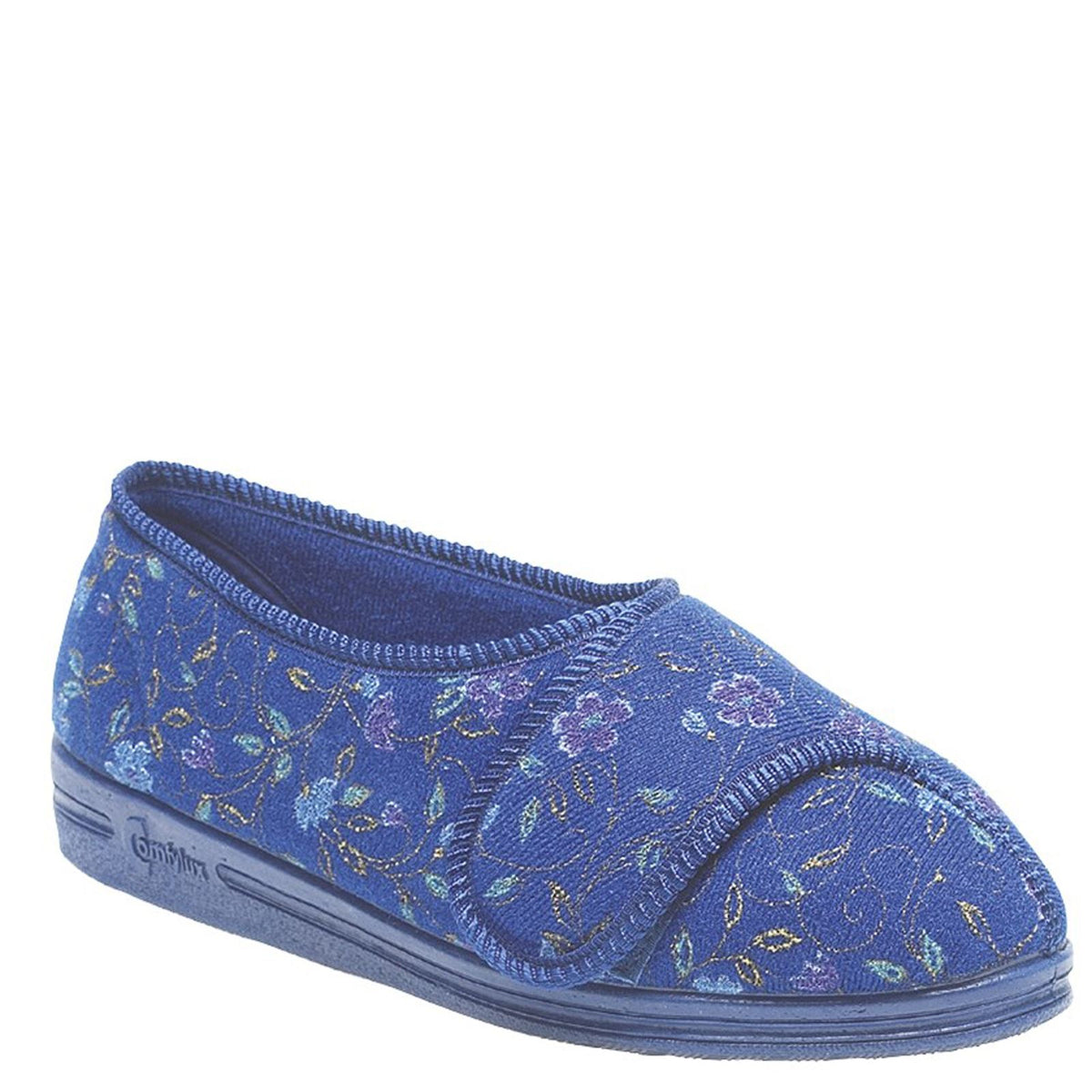 Comfylux Davina Superwide Touch Fastening Slippers