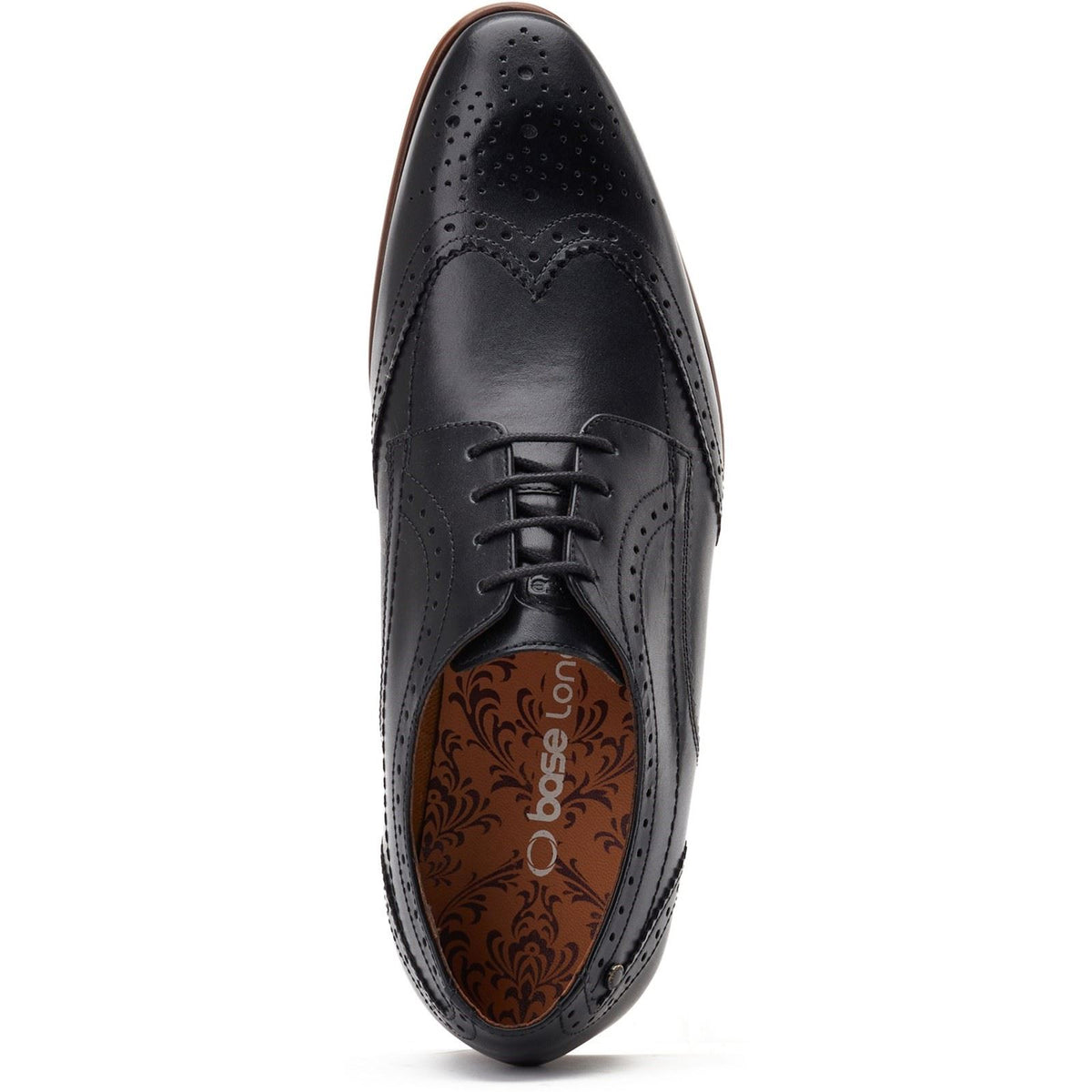 Base London Barbera Lace Up Brogue Shoes