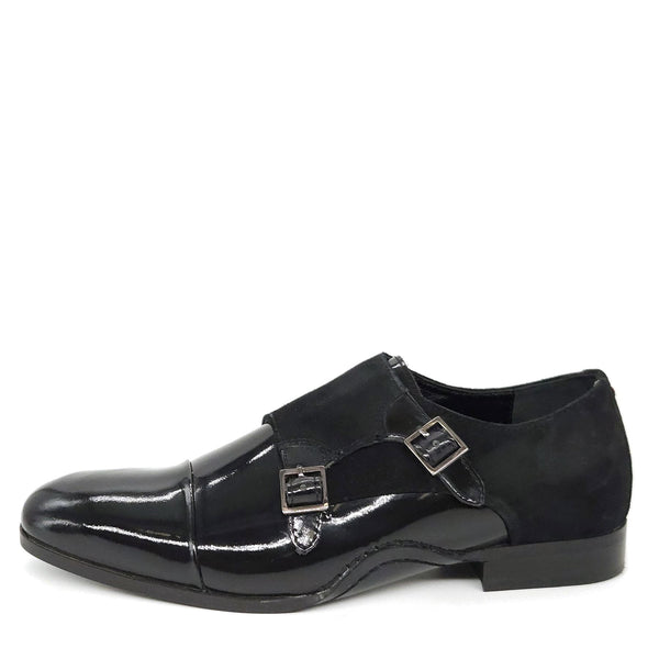 HX London Redbridge Monk Strap Shoes