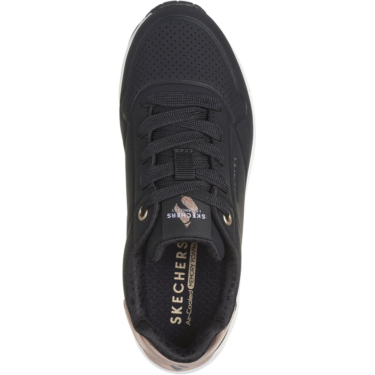 Skechers Uno Gen1 - Shimmer Away Lace Up Trainers