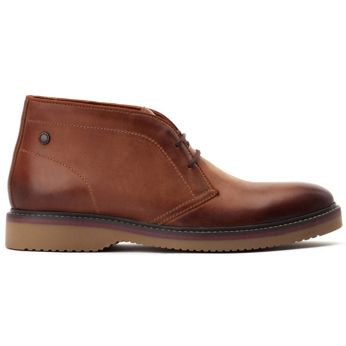 Base London Brody Leather Chukka Boots