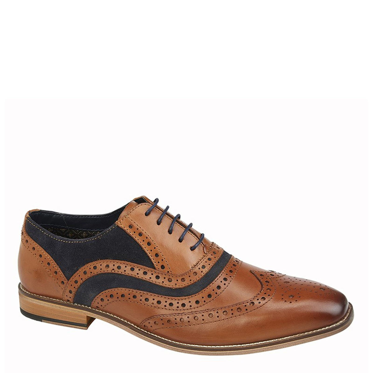 Roamers M 001 5 Eyelet Brogue Oxford Shoes