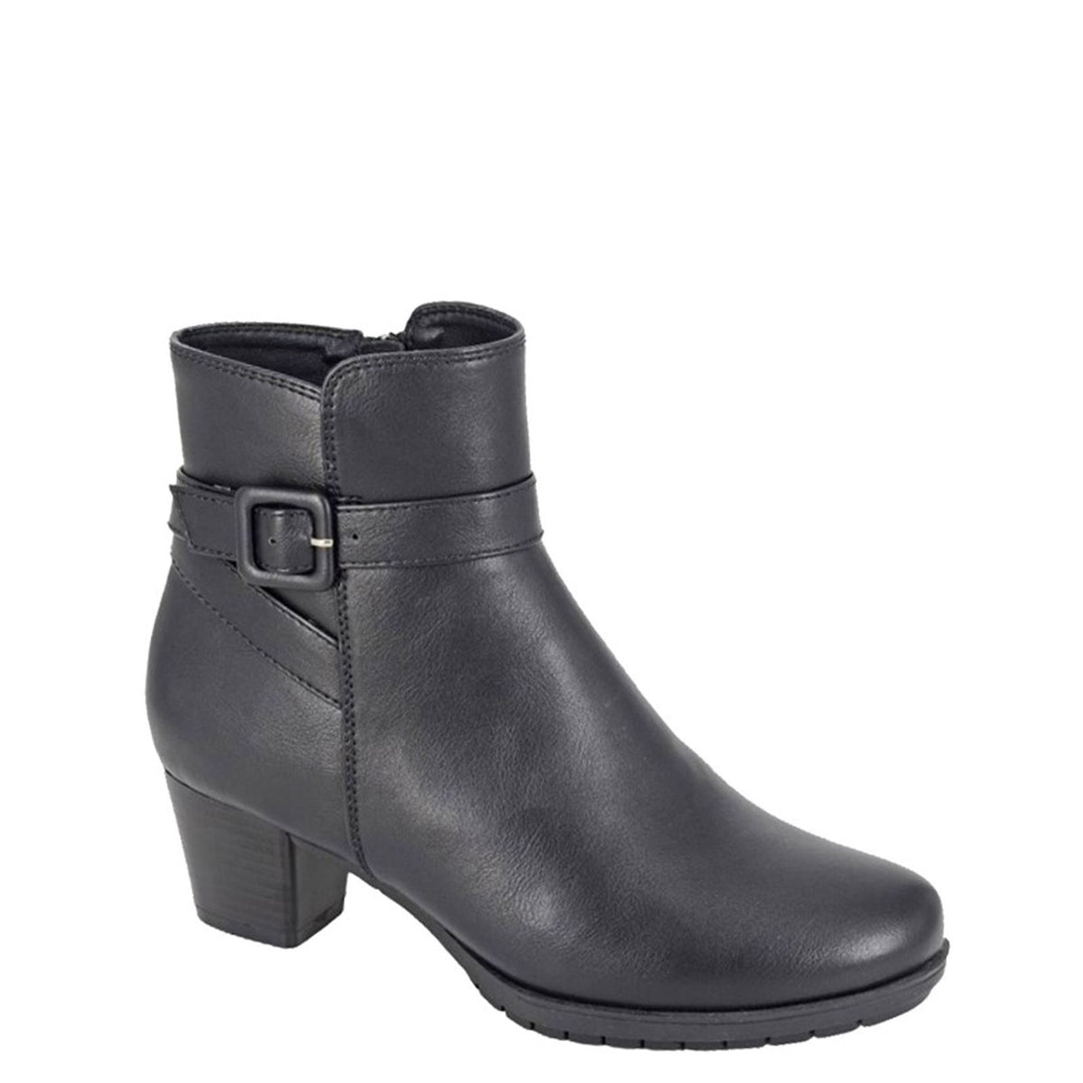 Cipriata Clodia Inside Zip Buckle Strap Ankle Boots