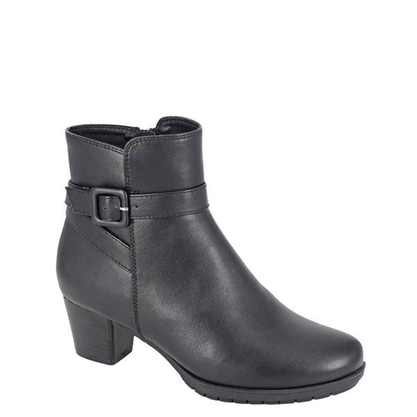 Cipriata Clodia Inside Zip Buckle Strap Ankle Boots