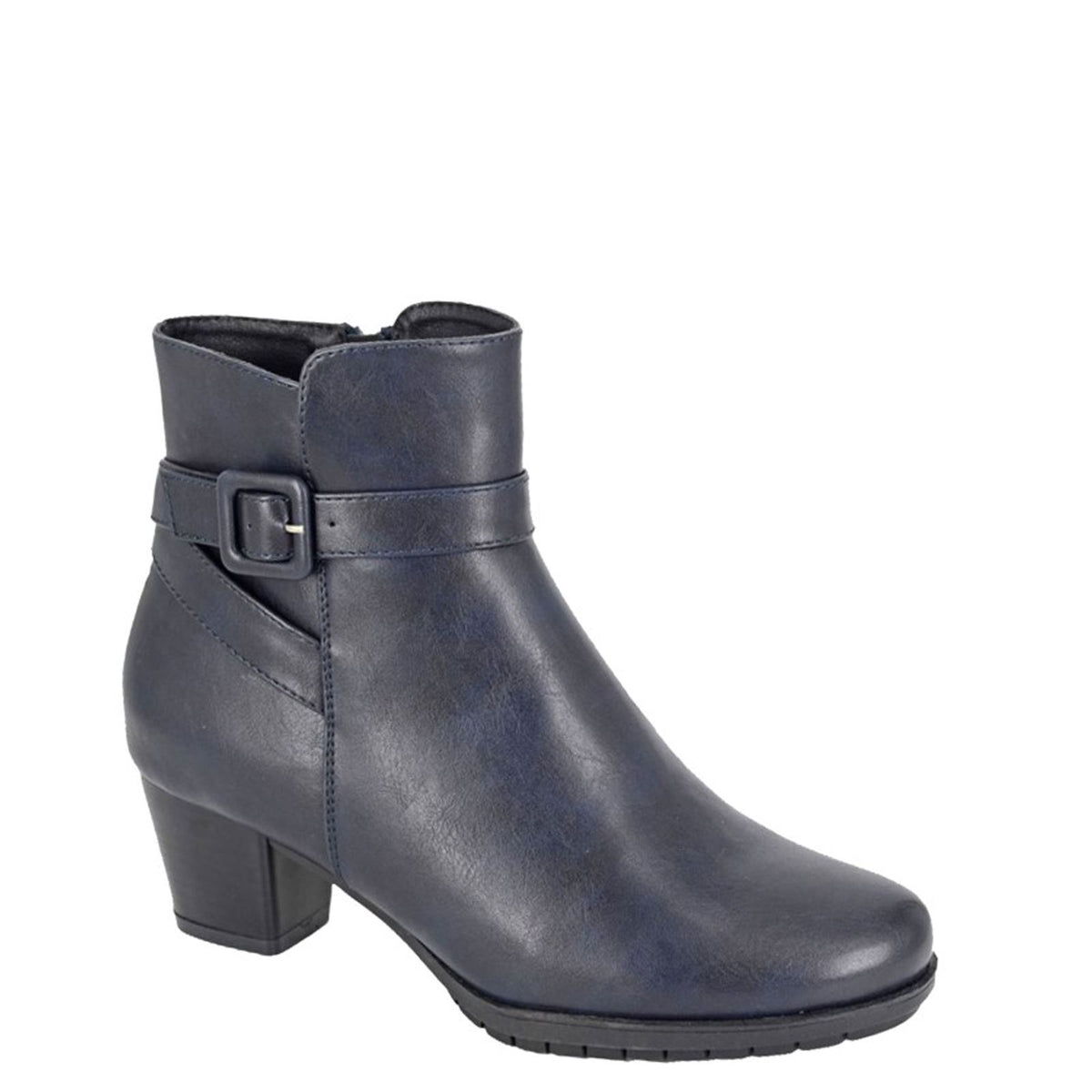 Cipriata Clodia Inside Zip Buckle Strap Ankle Boots