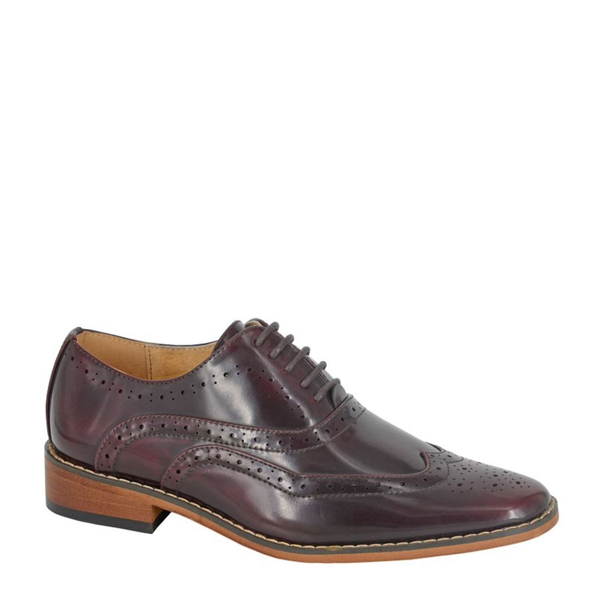 Goor B 9556 5 Eye Wing Capped Brogue Oxford Shoes