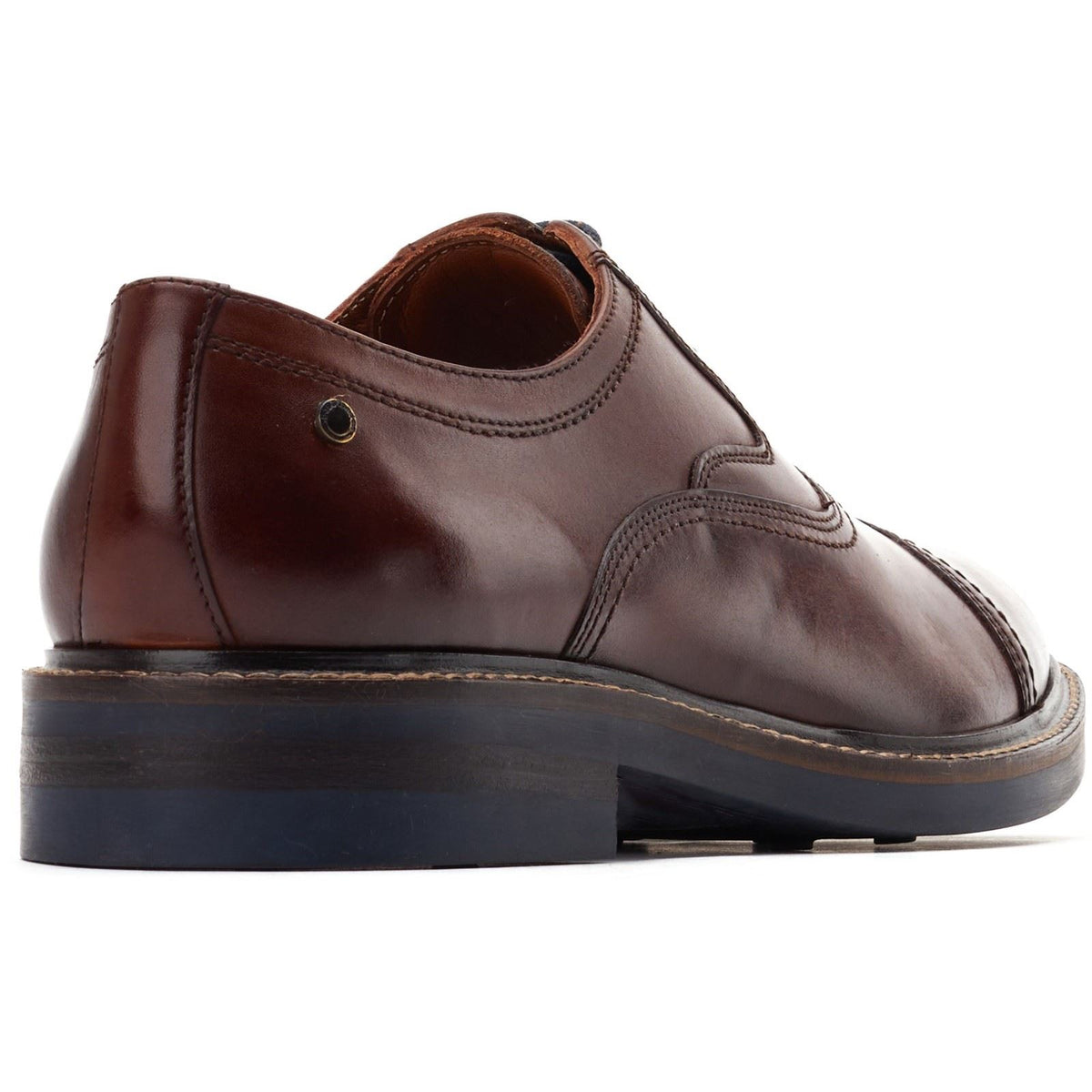 Base London Tatton Toe Cap Derby Lace Shoes