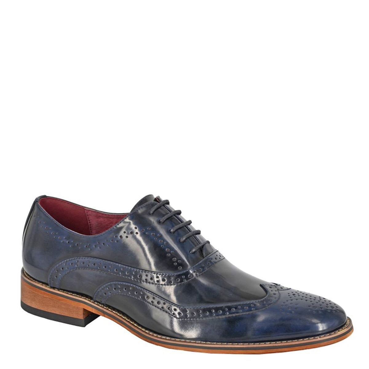 Goor M 9556 5 Eye Wing Capped Brogue Oxford Shoes