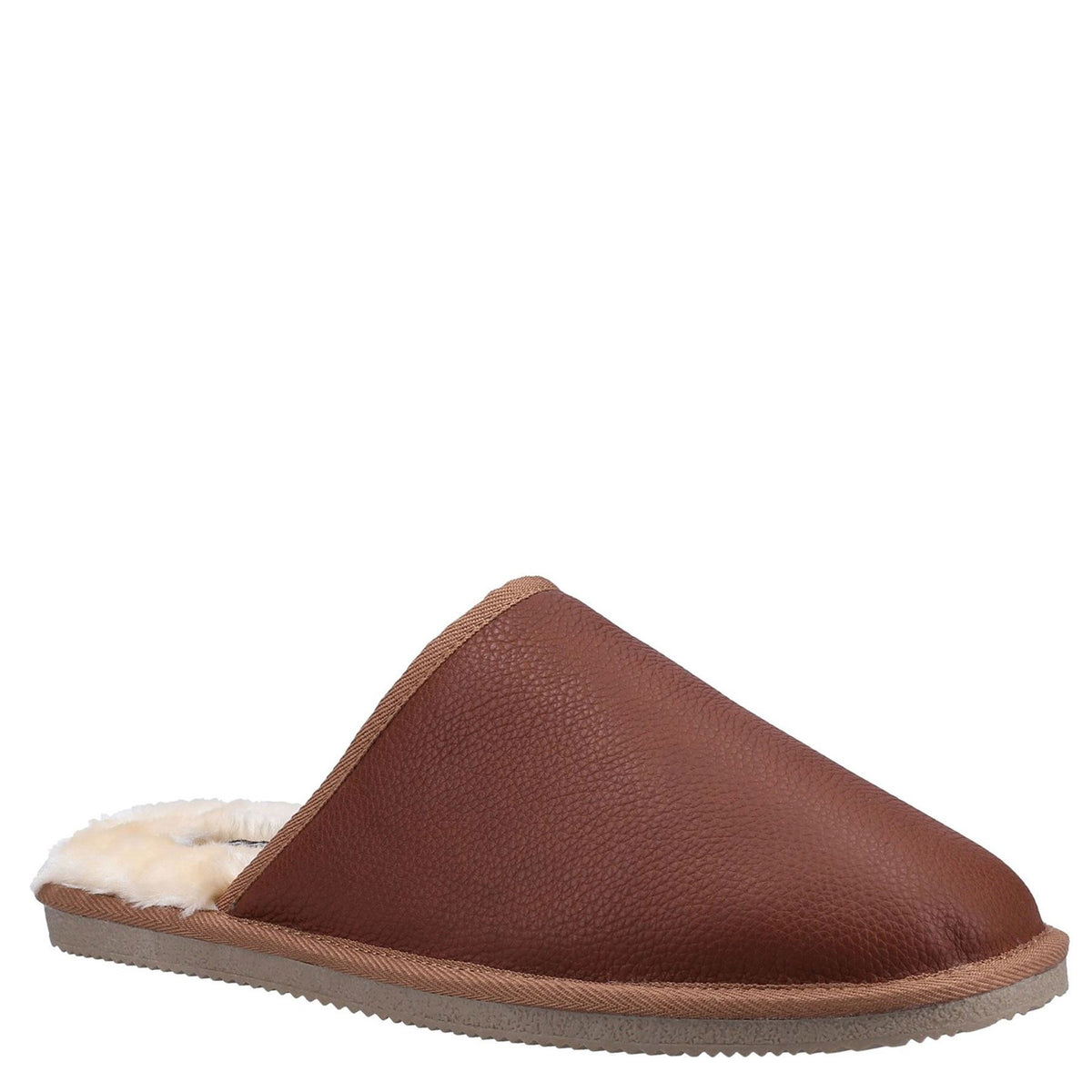 Hush Puppies Coady Leather Mule Slippers