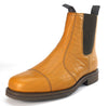 Charles Horrel England CH2002 Welted Cap Tan Mustang Chelsea Dealer Boots