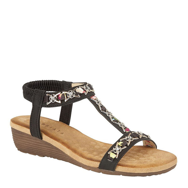 Cipriata Lia Jewelled Sling Back Sandals