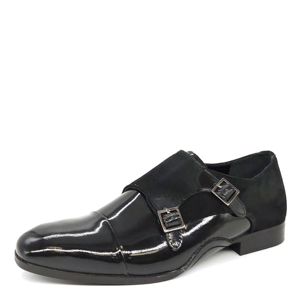 HX London Redbridge Monk Strap Shoes