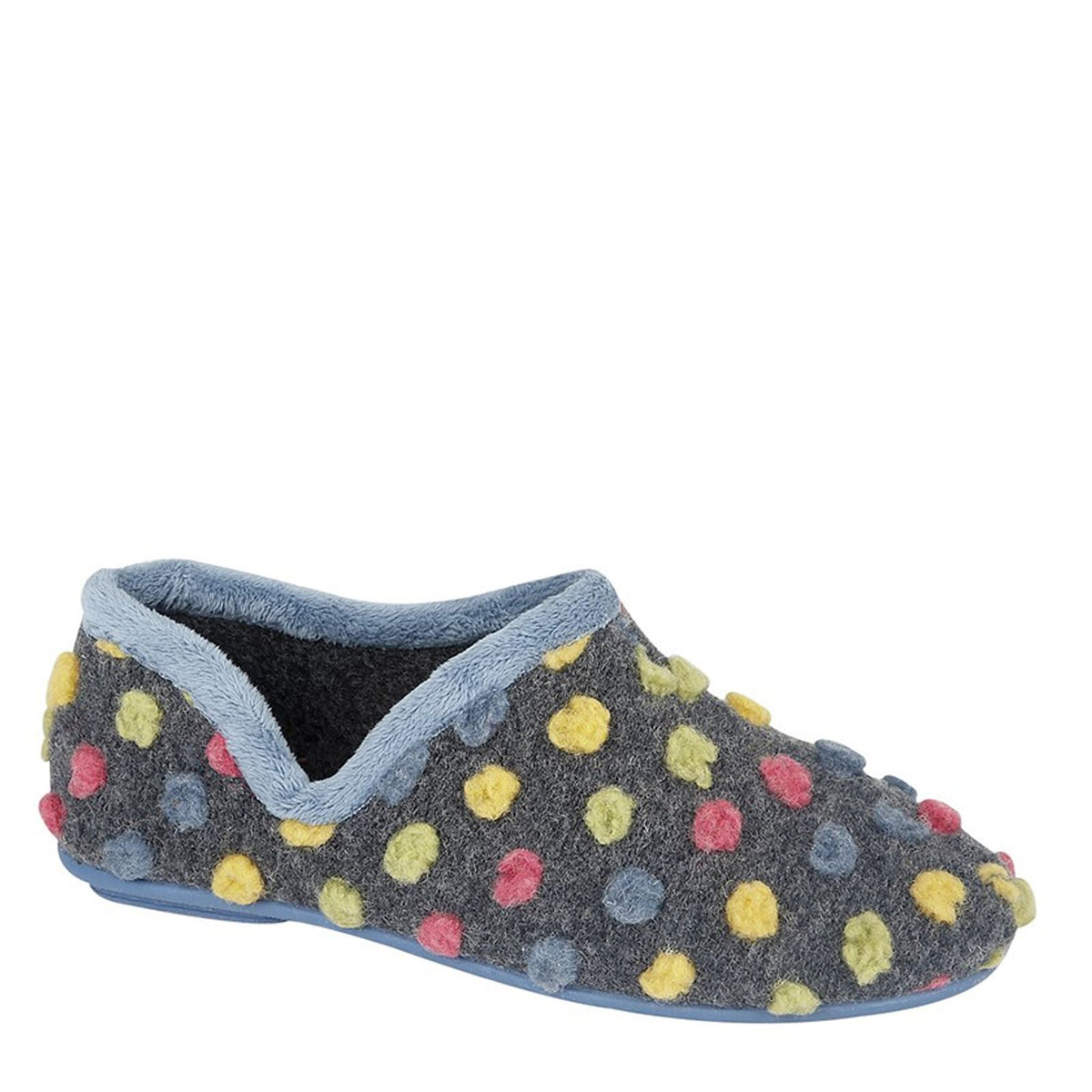 Sleepers Jade Dotted Full Slippers