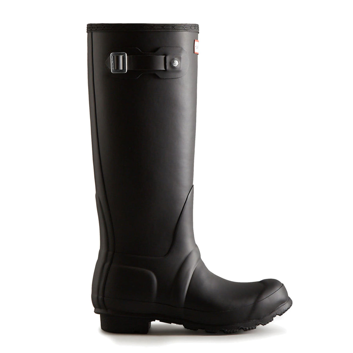 Womens Hunter Original Tall Insulated Shearling Lined Winter Wellington Boots Black