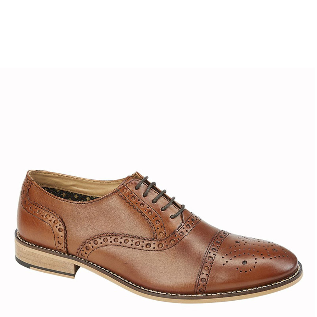 Roamers M 780 5 Eyelet Brogue Oxford Shoes