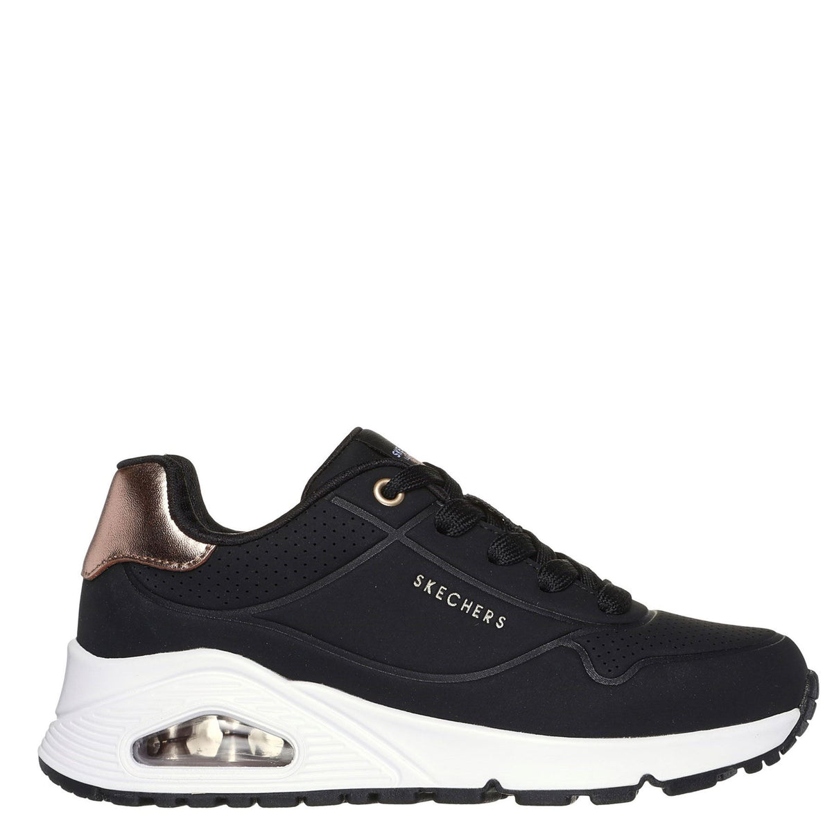 Skechers Uno Gen1 - Shimmer Away Lace Up Trainers