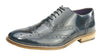 Frank James Newman Mens Leather Lace Hi Shine Formal Brogue Shoes