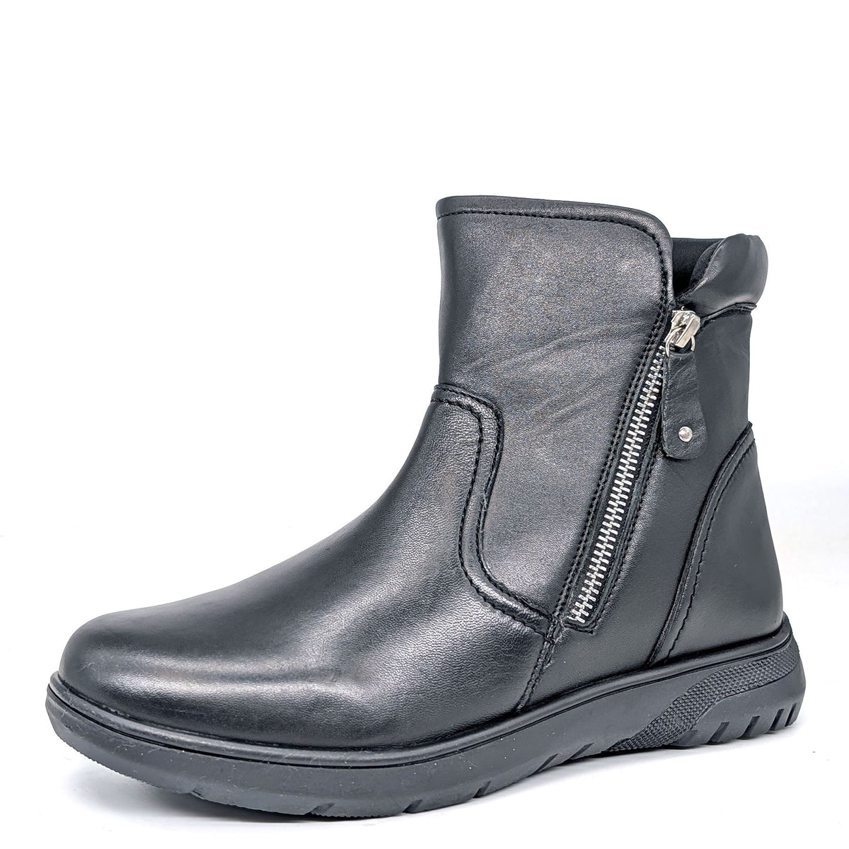 Dr Keller Laurel Women's Zip Up Leather Ankle Boots