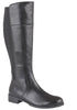 Cipriata Silvia Elasticated Calf Inside Zip High Leg Boots