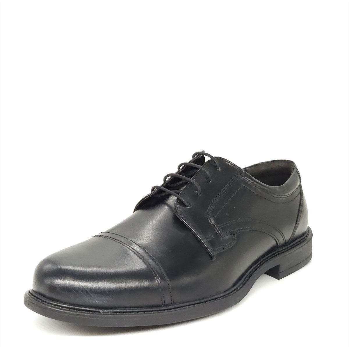 Oaktrak Charles Men's Derby Lace Up Formal Shoe Black or Tan Leather