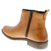 Frank James Newbury Ladies Womans Leather Zip Up Chelsea Boots