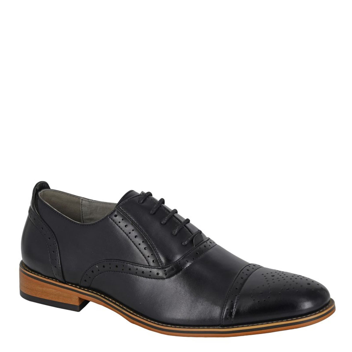 Goor M 516 Capped Lace Oxford Brogue Shoes