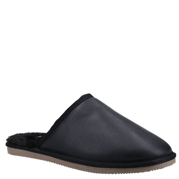 Hush Puppies Coady Leather Mule Slippers