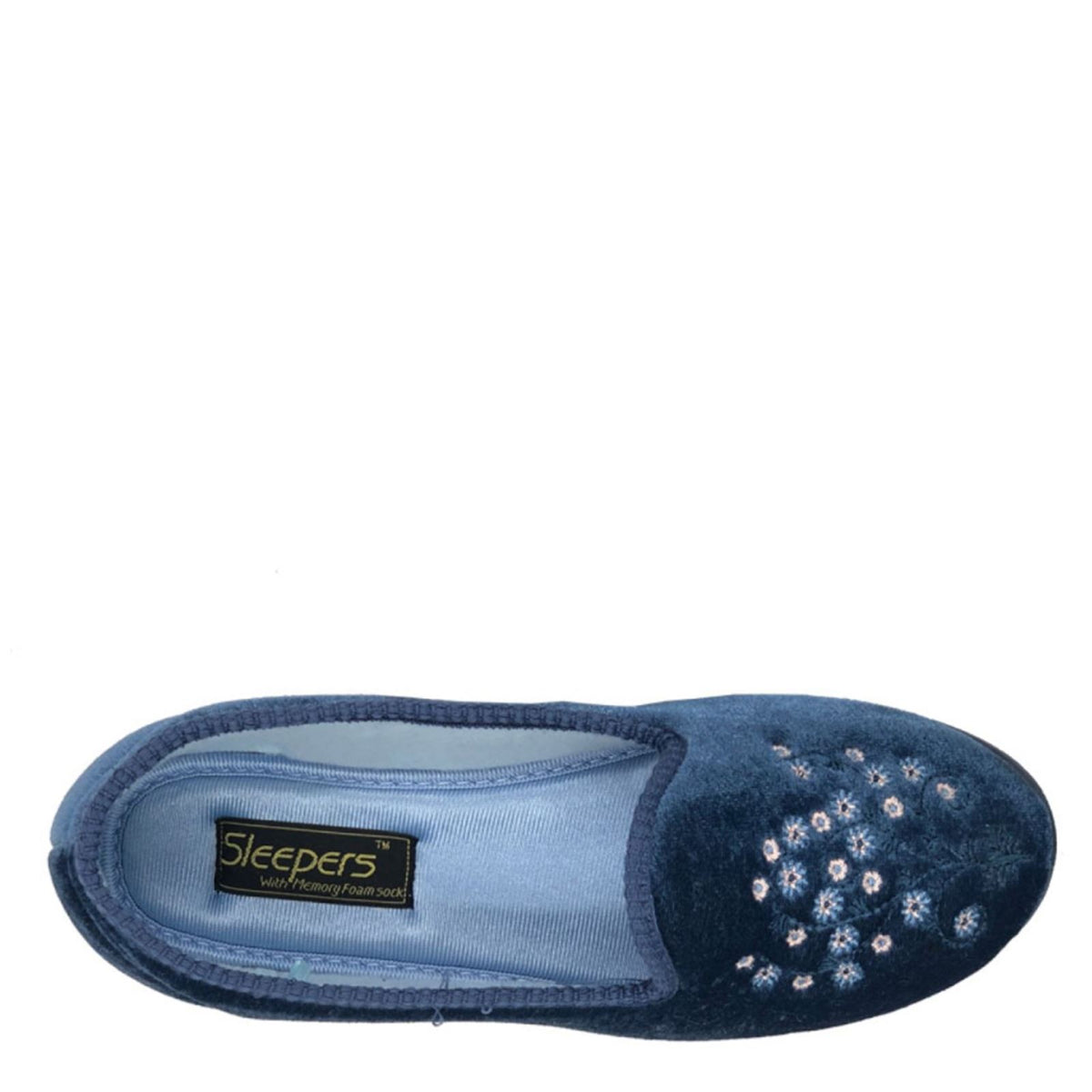 Sleepers Nieta Plain Embroidered Slippers