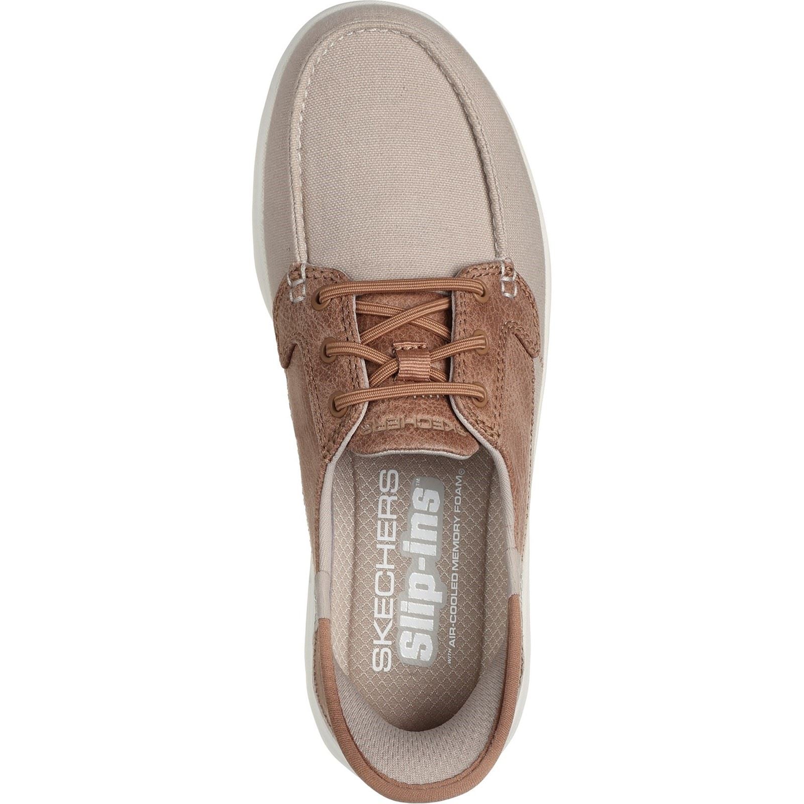 Skechers On the Go Flex Palmilla Boat Shoes Foot Box