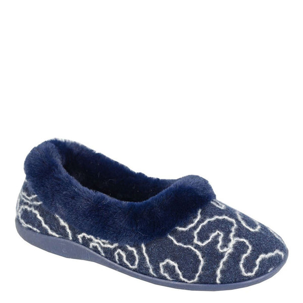 Sleepers Deeta Faux Fur Full Cuff Slippers