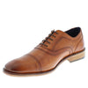 Herbert Frank Holborn Mens Leather Lace Up Formal Oxford Cap Shoes