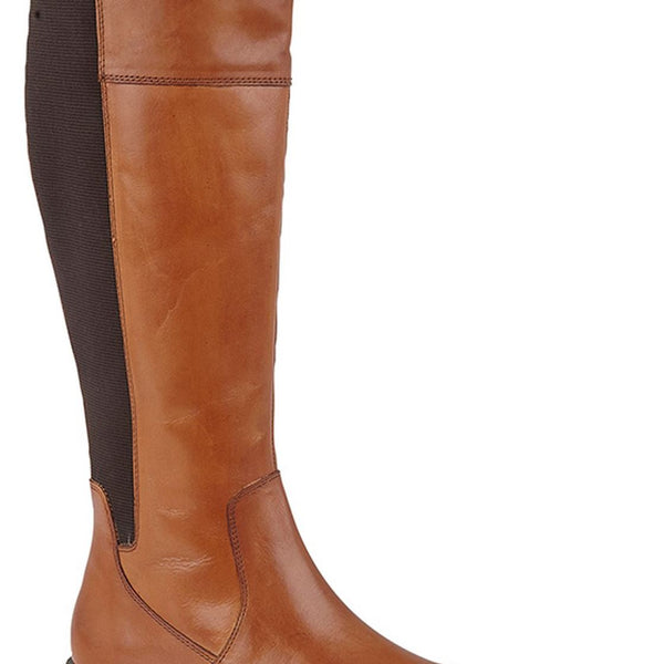 Cipriata Silvia Elasticated Calf Inside Zip High Leg Boots