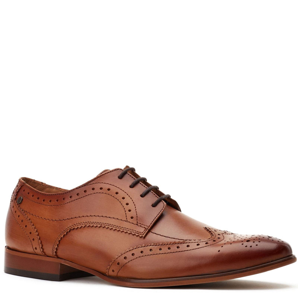 Base London Barbera Lace Up Brogue Shoes