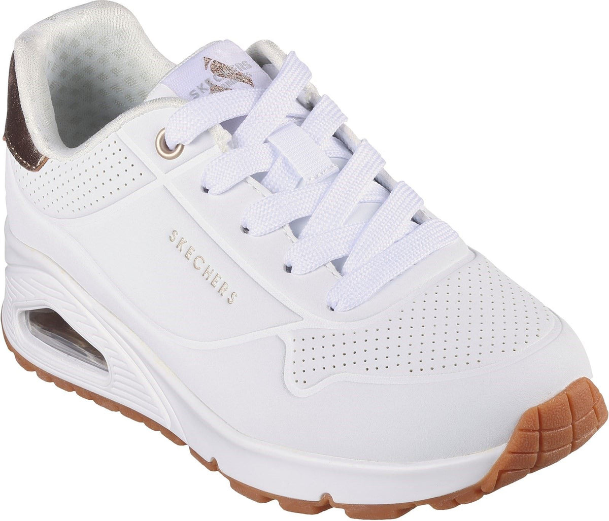 Skechers Uno Gen1 - Shimmer Away Lace Up Trainers