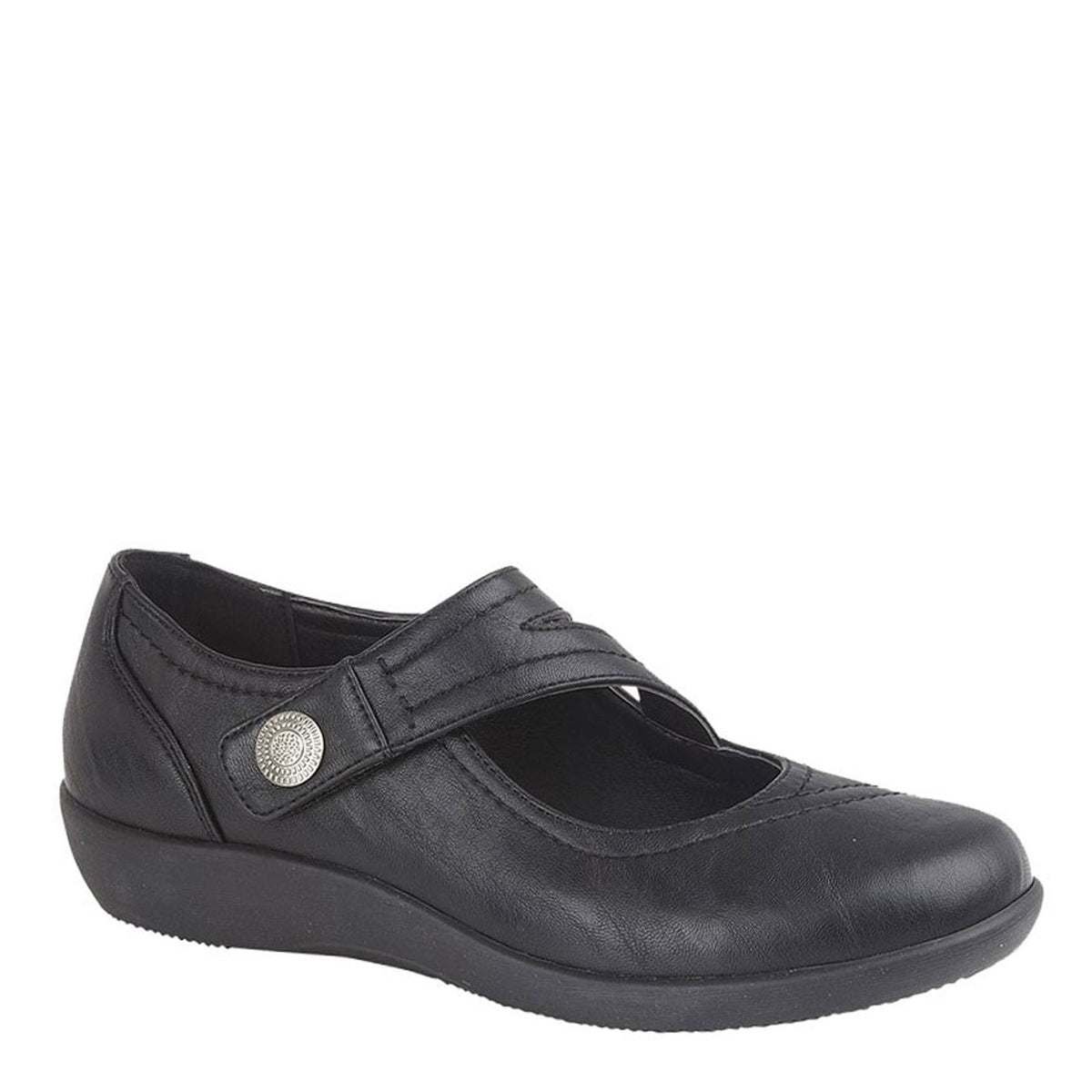 Boulevard L 435 Touch Fastening Asymmetrical Bar Shoes