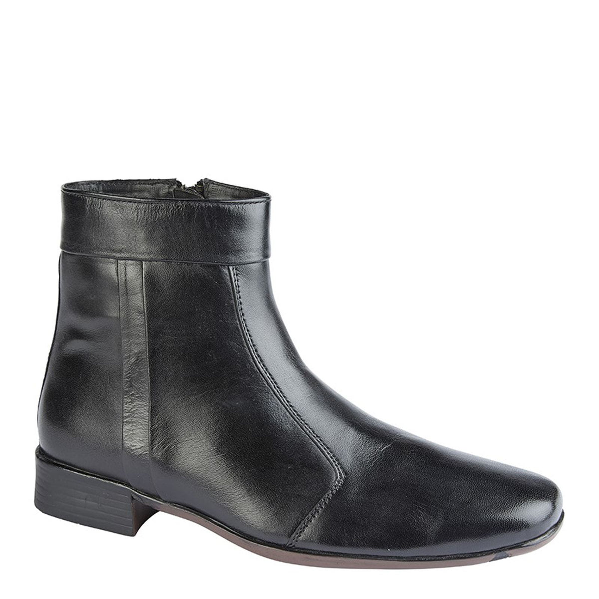 Scimitar M 753 Zip Up Pleated Ankle Boots