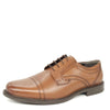 Oaktrak Charles Men's Derby Lace Up Formal Shoe Black or Tan Leather