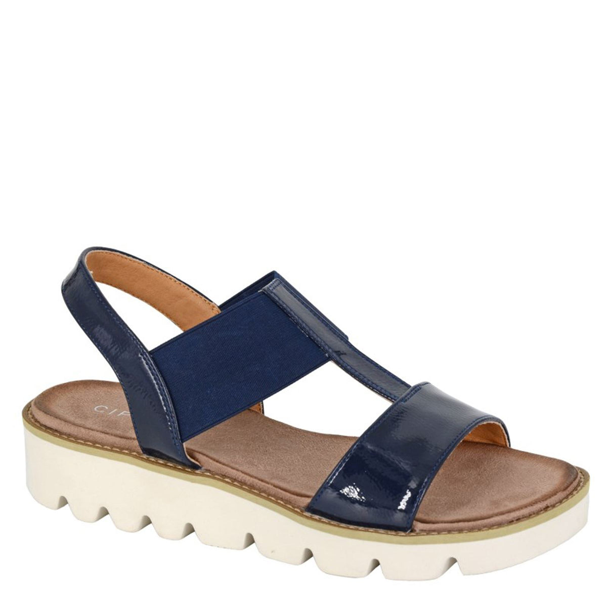 Cipriata Aladina Elasticated Wedge Sandals