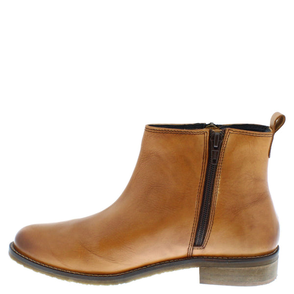 Frank James Newbury Ladies Womans Leather Zip Up Chelsea Boots