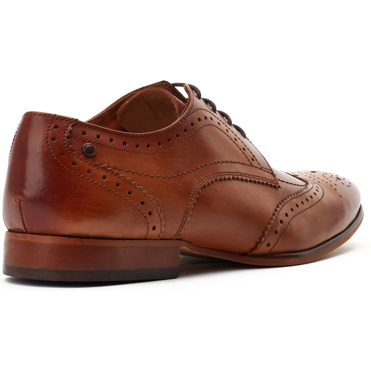 Base London Barbera Lace Up Brogue Shoes