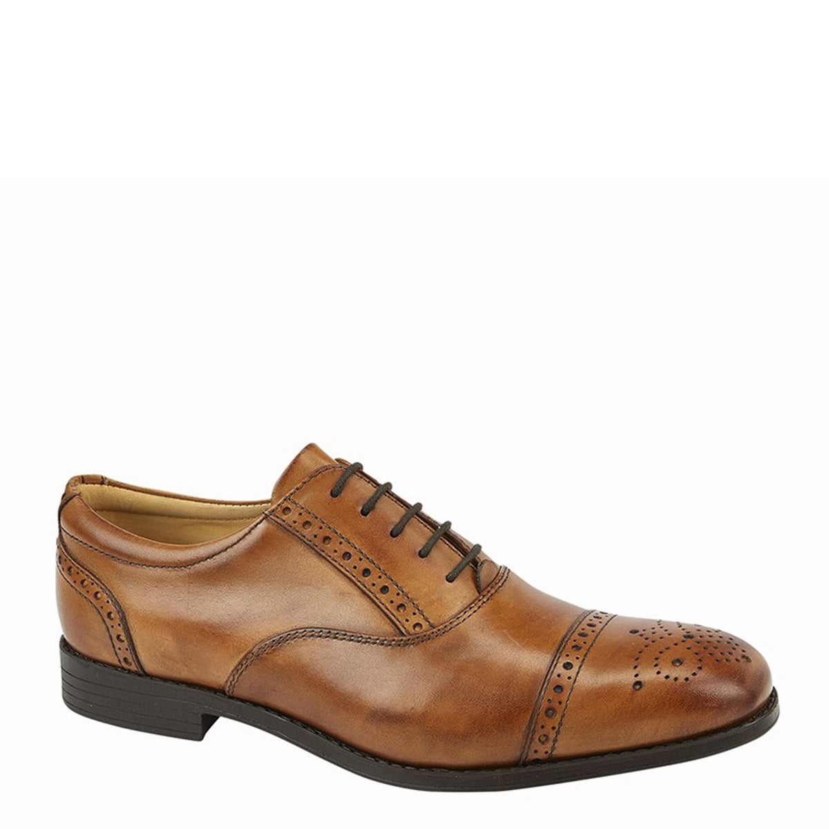 Tredflex Tf7182 5 Eye Straight Cap Brogue Oxford Shoes