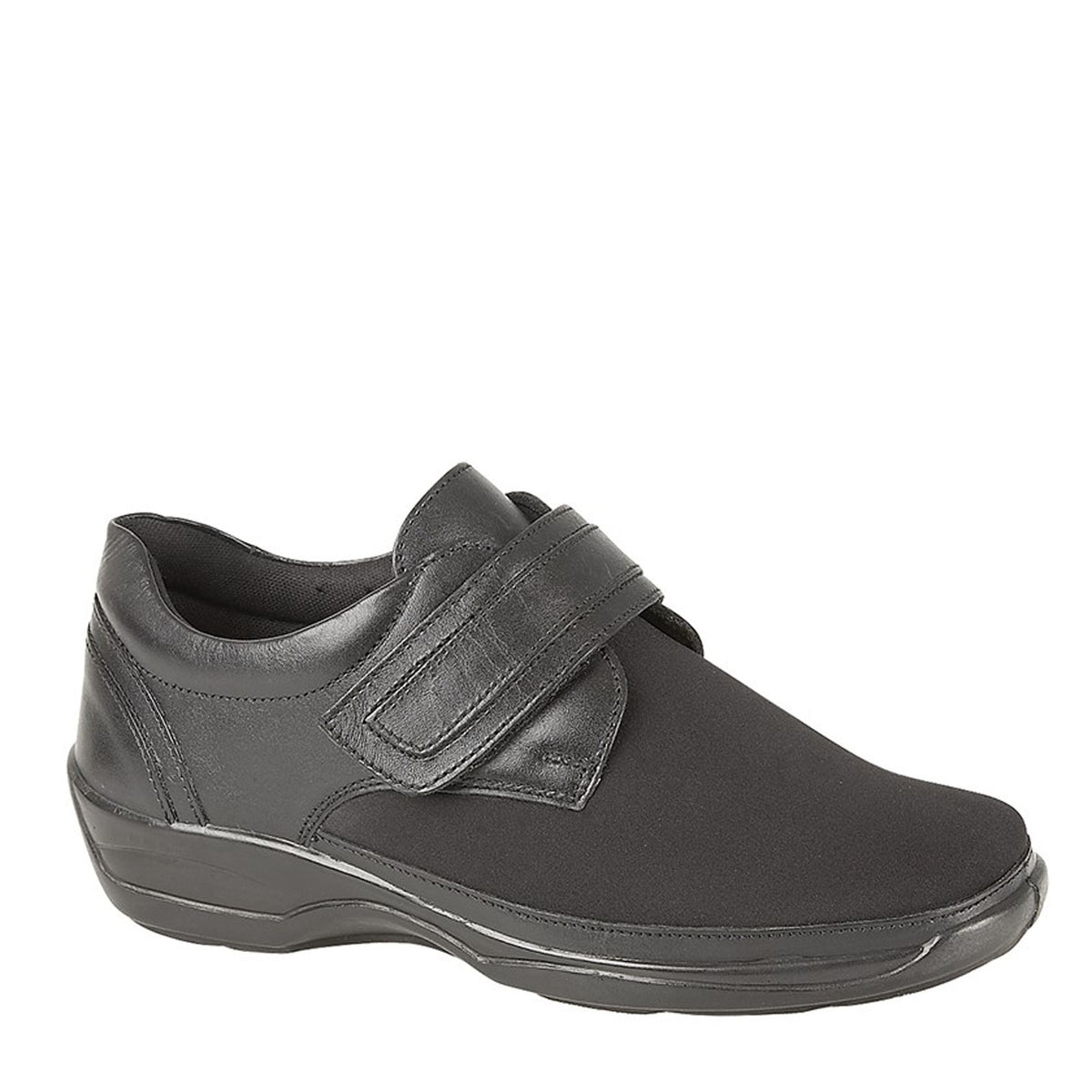 Mod Comfys L 042 X Wide Touch Fastening Stretch Comfort Shoes