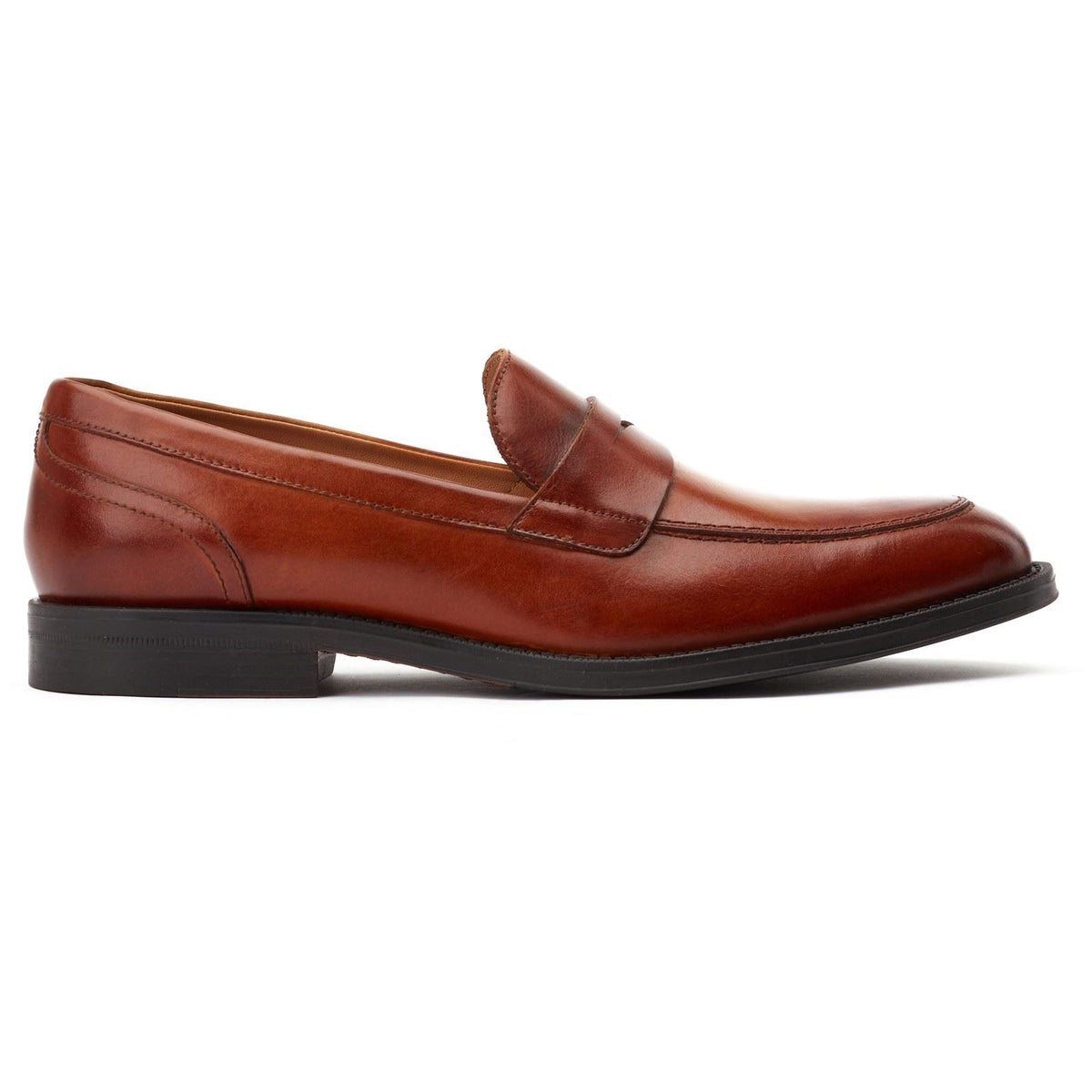 Base London Kennedy Slip On Leather Loafers