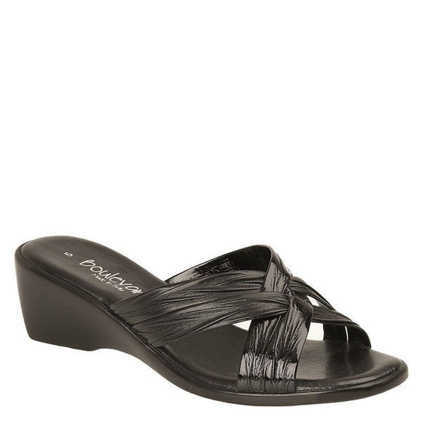 Boulevard L 9558 X Over Mule Sandals