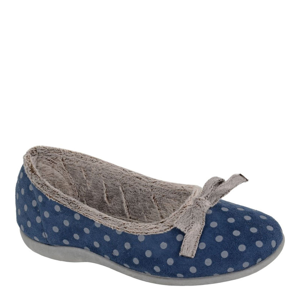 Sleepers Louise Polka Dot Bow Slippers