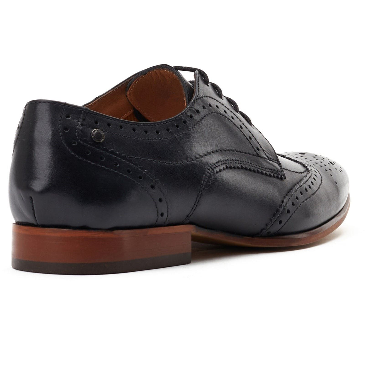 Base London Barbera Lace Up Brogue Shoes