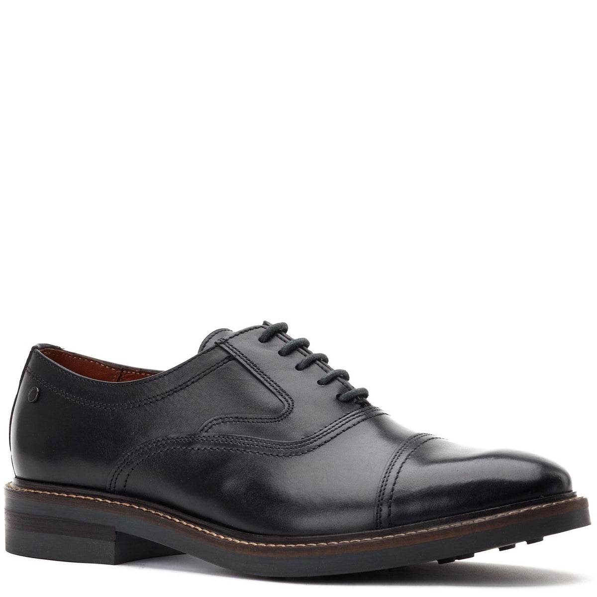 Base London Tatton Toe Cap Derby Lace Shoes